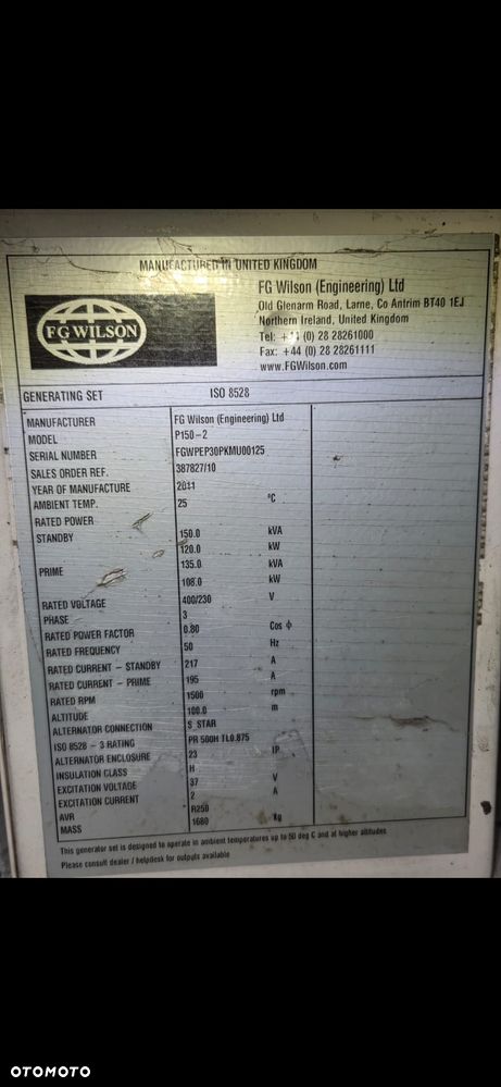 FG Wilson P 150-2 - 13