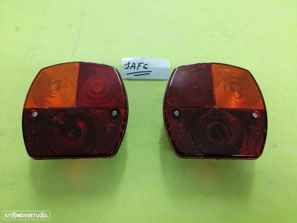 Par de farolins reboques atrelados NOVOS - 1