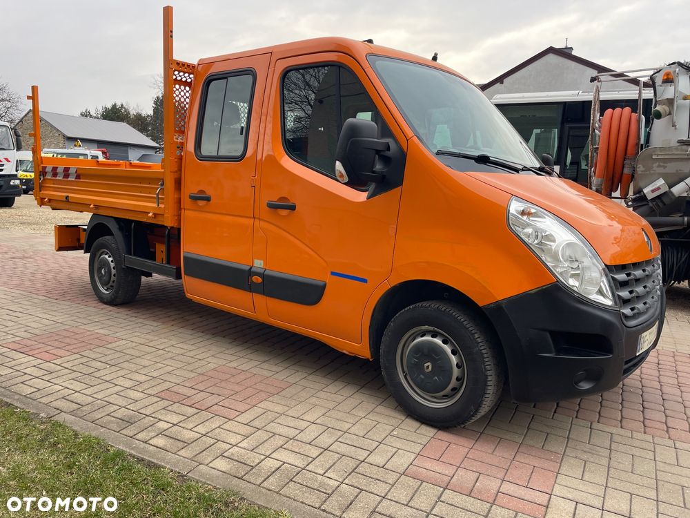 Renault Master Wywrotka Brygadówka  Dubel kabina  7 osób Mega Stan !!! - 9