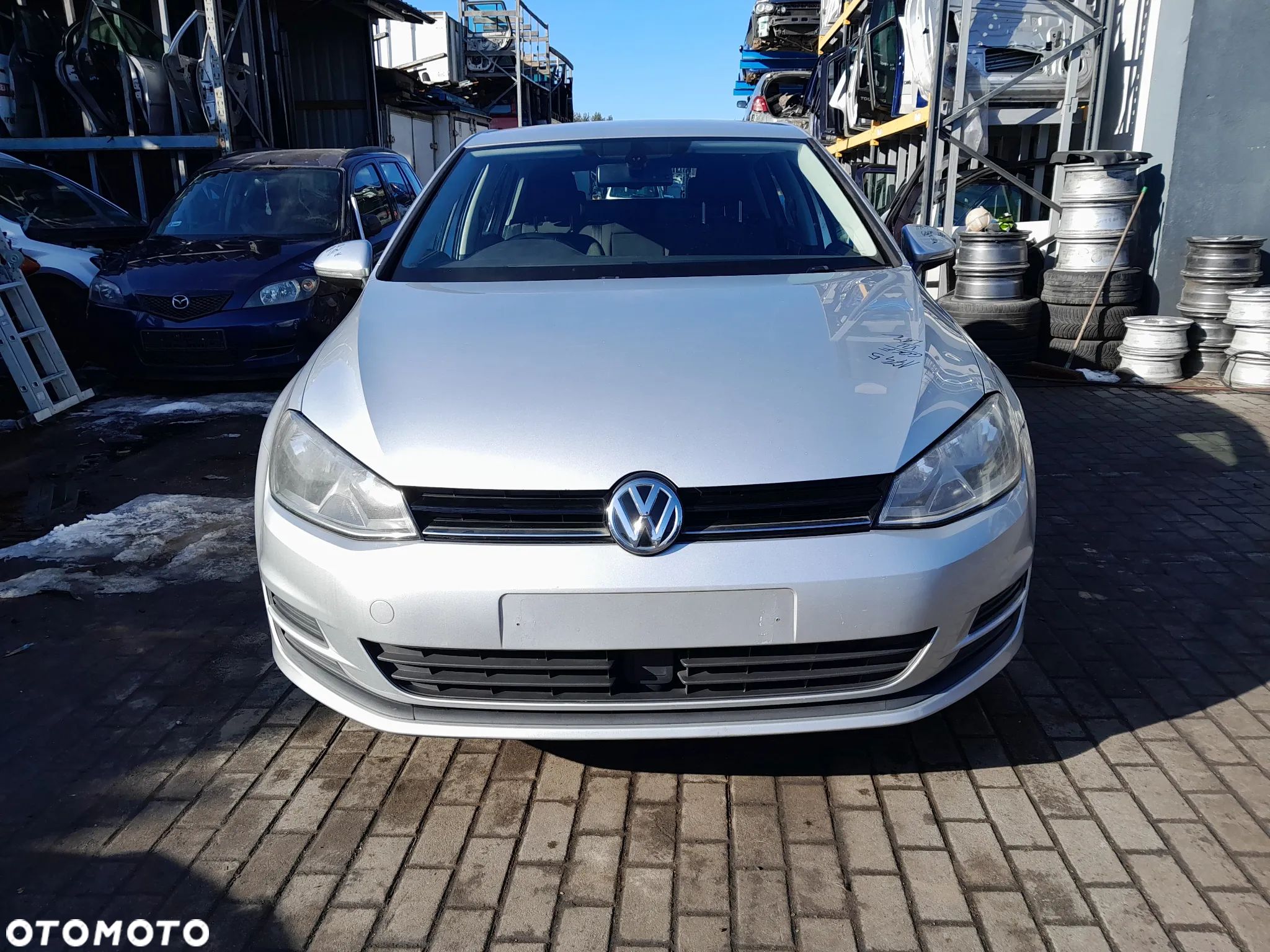VW GOLF VII WÓZEK SANKI PRZEDNIEGO ZAWIESZENIA 1.6 TDI - 1