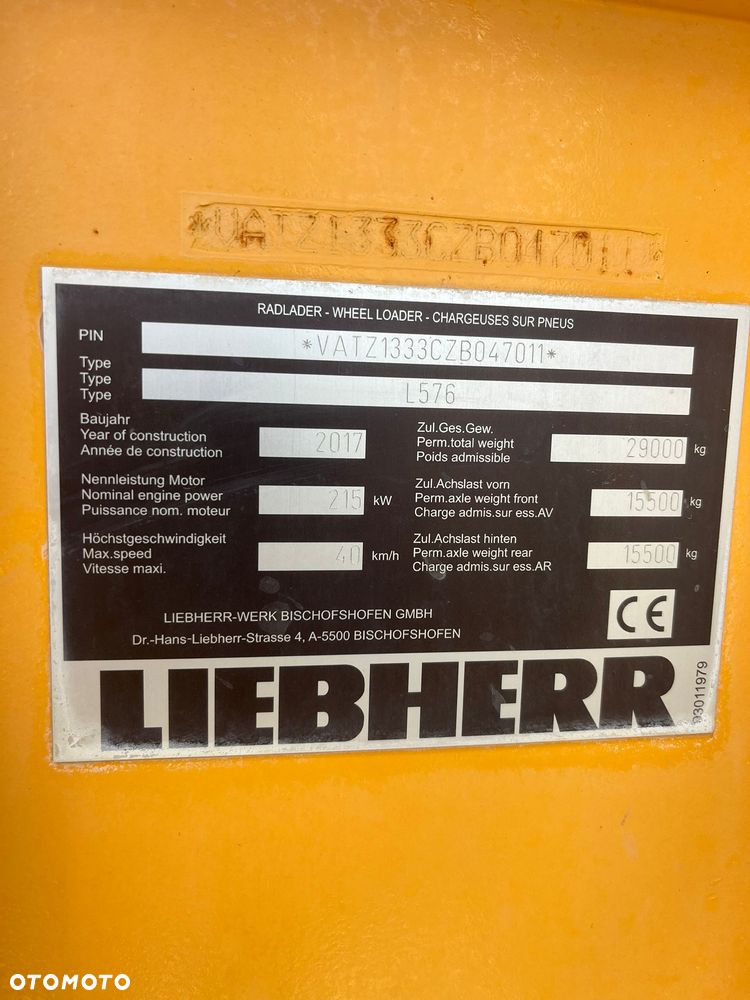 Liebherr L576 Xpower * Pełen Serwis Liebherr * waga VEI HELPER X * - 22