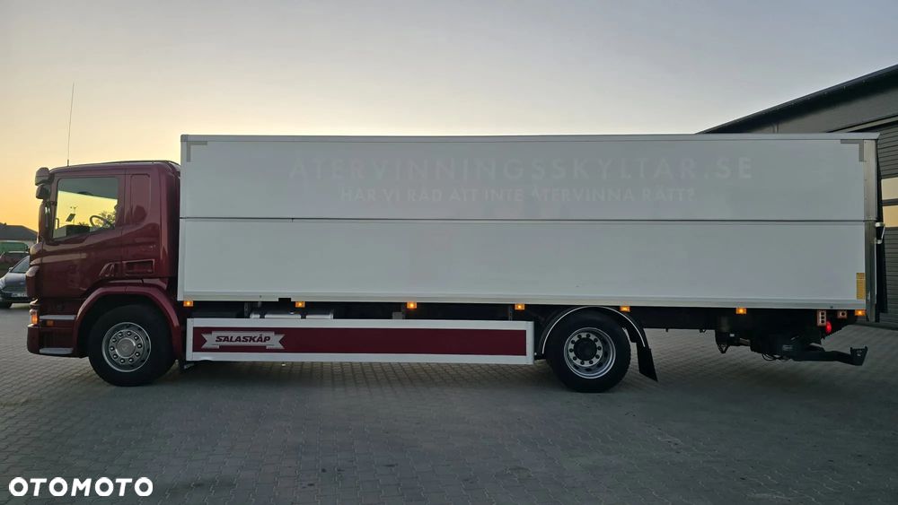 Scania P280 Euro 6 4x2 kurierka regulowany kontener 18 palet super stan niski przebieg! godna uwagi! - 32