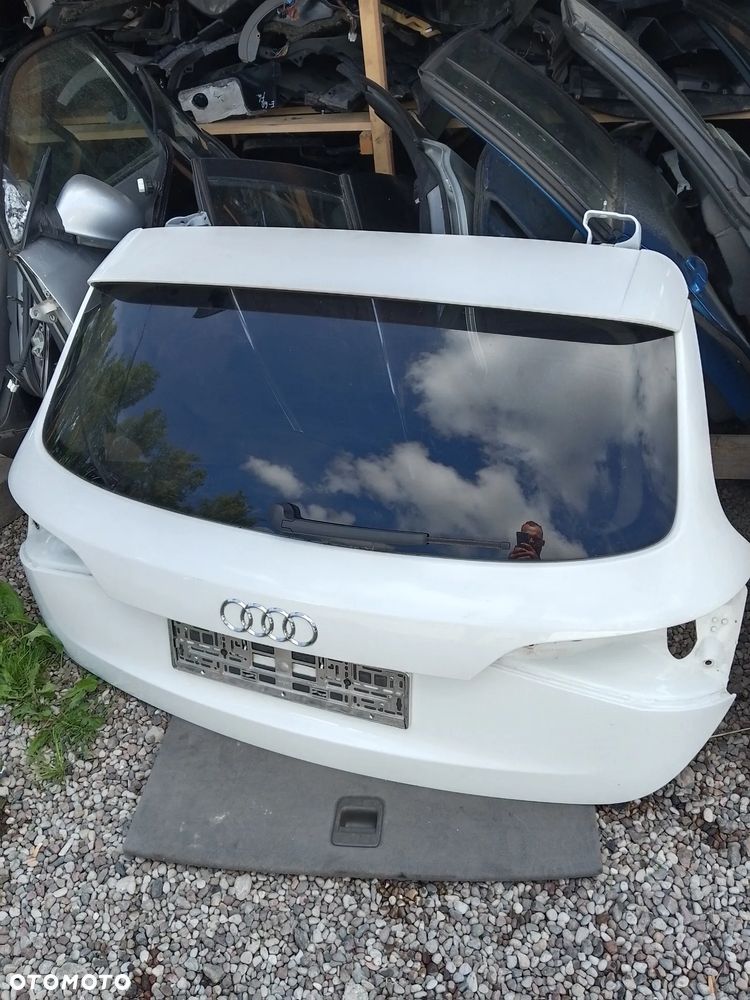 AUDI Q5 8R 2010R S-LINE LY9C BIAŁA KLAPA BAGAŻNIKA KOMPLETNA