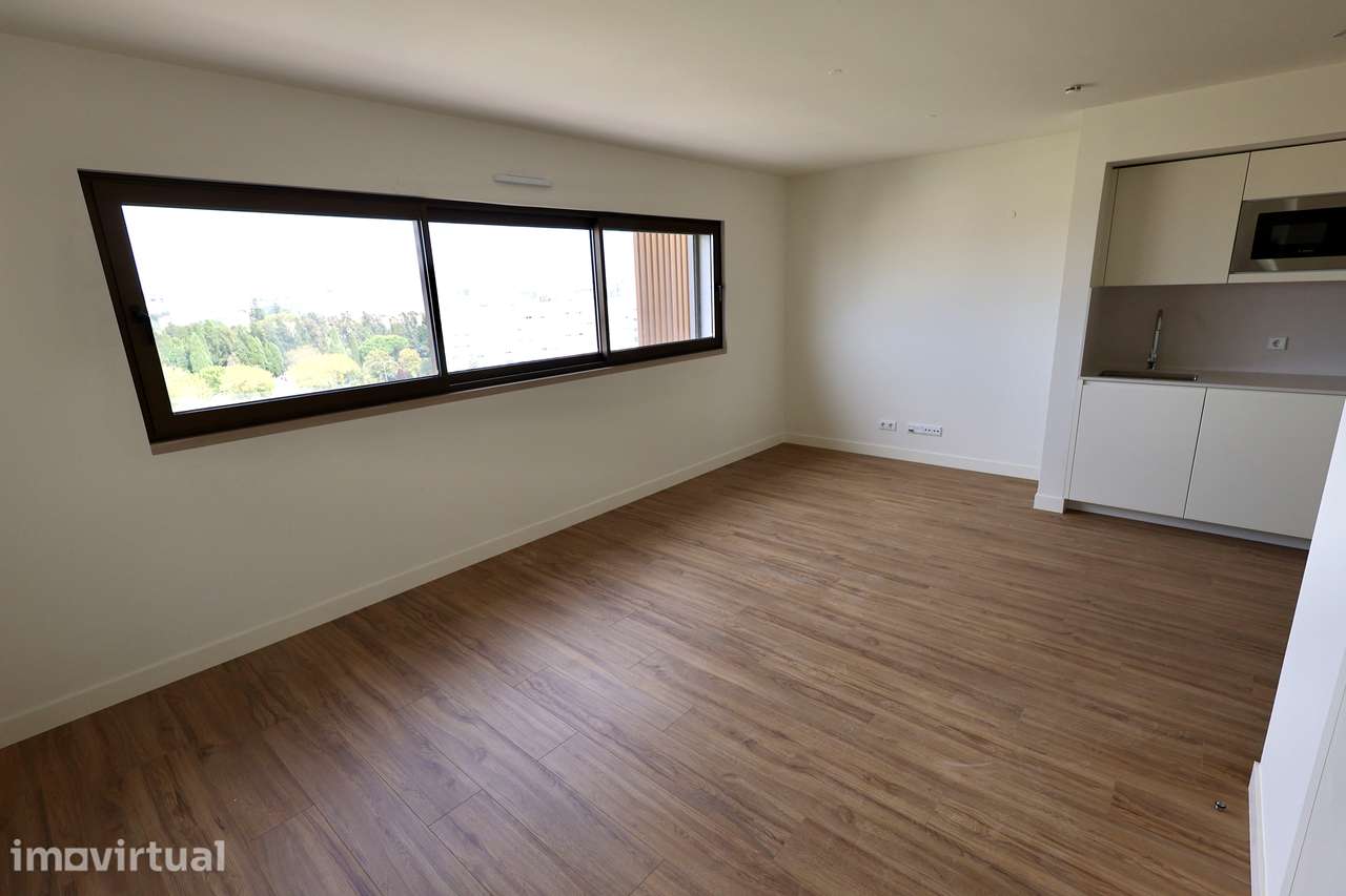 T1 Premium em Telheiras - Piscina, Jardim e Ginásio - Grande imagem: 5/26