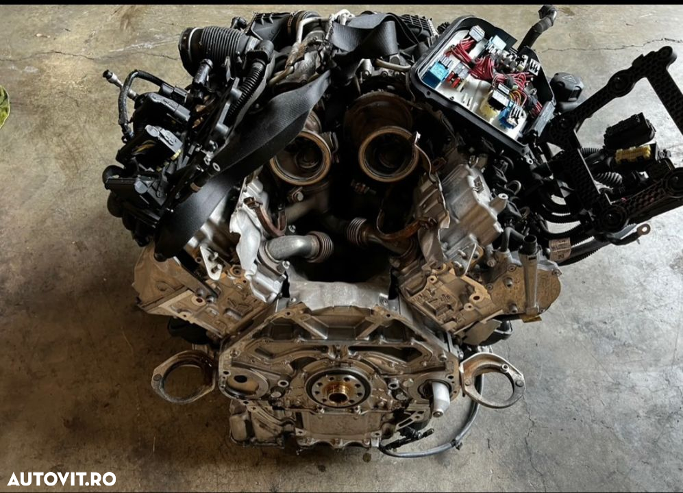 motor bmw M5 M6 F10 F06 F12 F13 V8 S63B44B S63 montat între 2012-2019 pe m5 F10 m6 F12 F06 F13 x5 f85 x6 F86 560hp motorul are 106000 km reali nu are defecte - 5