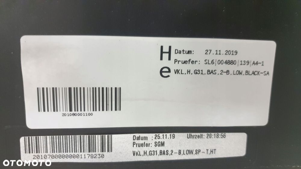 bmw 5 g31 kombi zderzak tył tylny - 9