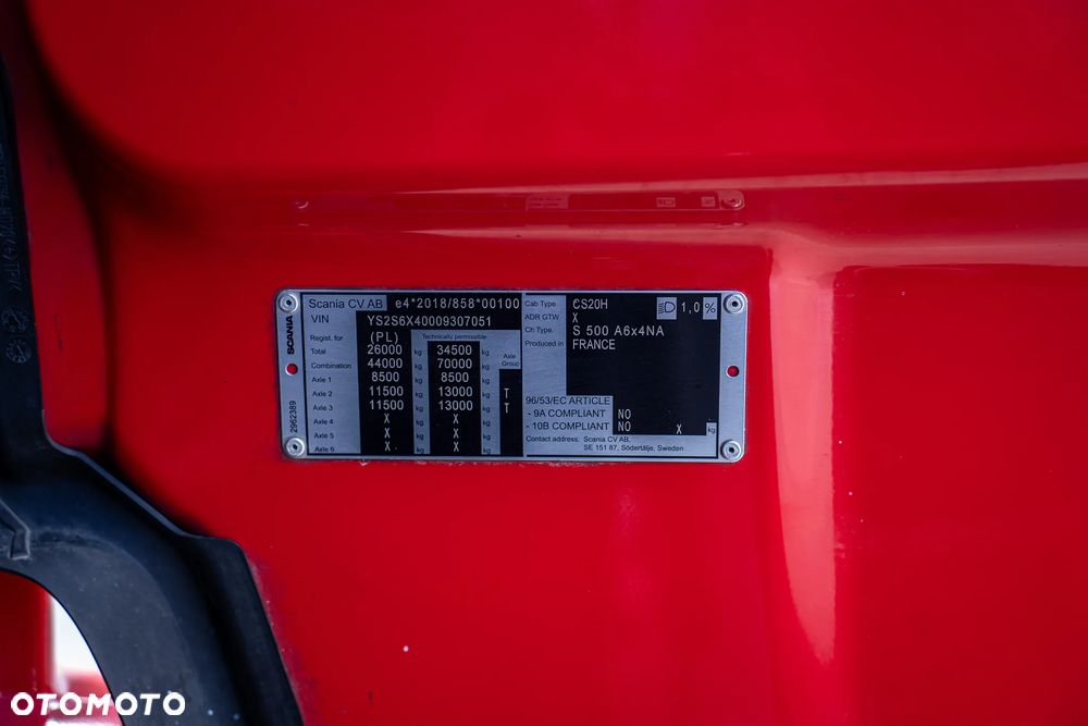 Scania S500 6x4 - 16