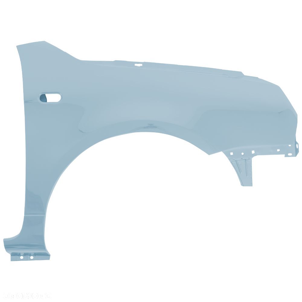 BLU Błotnik Volkswagen VW LUPO LR5D Prawy Przód Niebieski 1998-2005 RaveBlau - 2