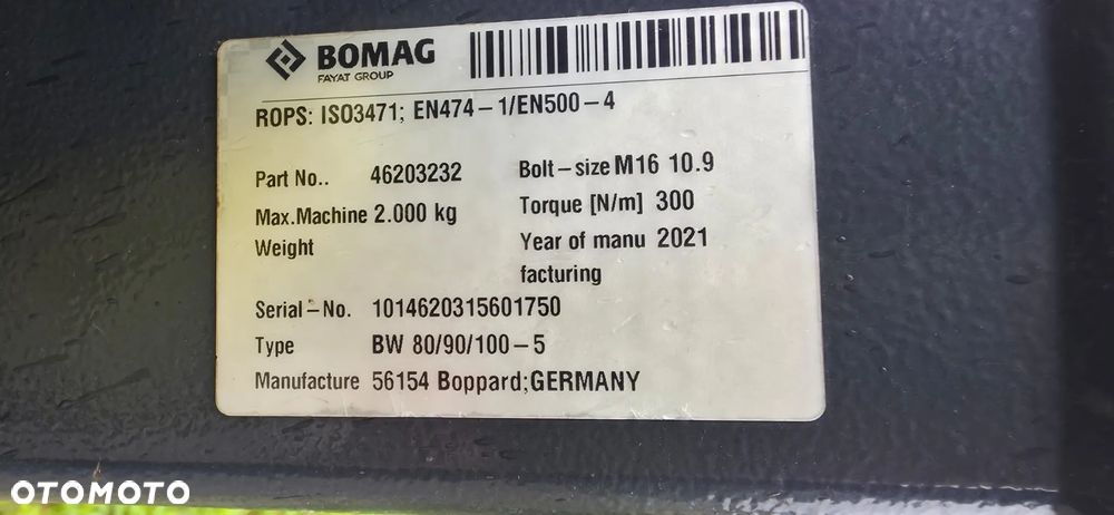 Bomag BW100 ADM-5   / Dynapac  /  Hamm - 14