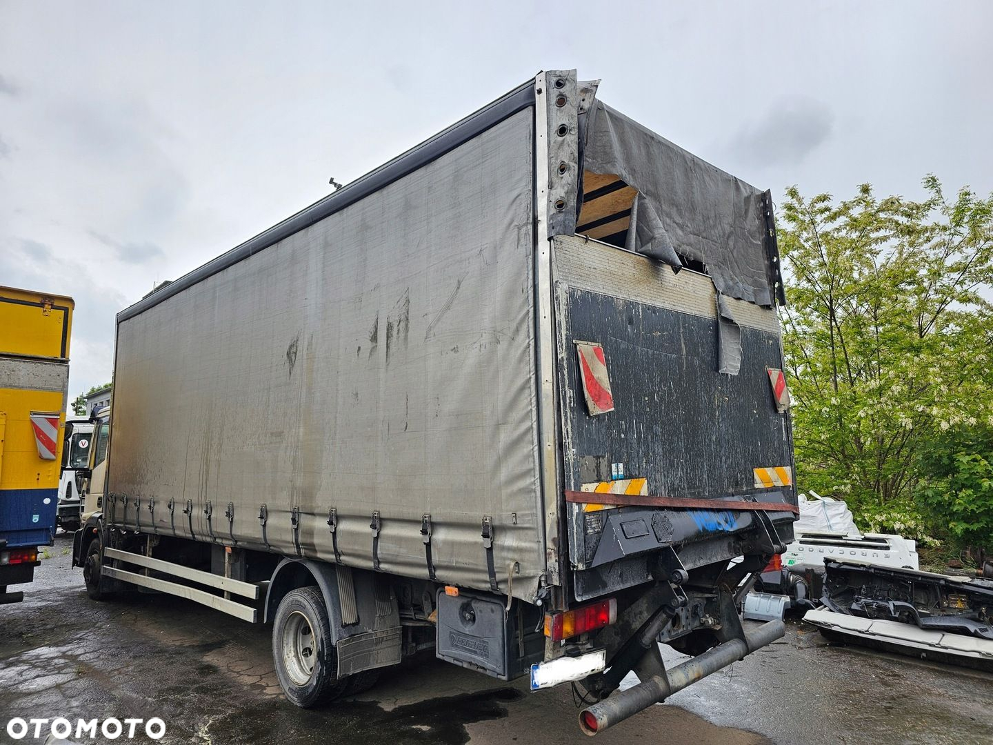 ZABUDOWA SKRZYNIA PLANDEKA PAKA MAGAZYN FIRANKA 7,5 m MAN TGL VOLVO FL6 RENAULT MIDLUM MERCEDES ATEGO - 3