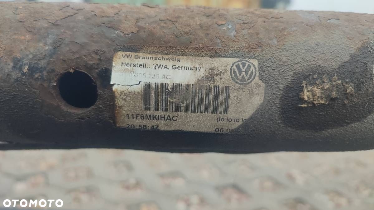 BELKA ZAWIESZENIA TYŁ TYLNA WÓZEK SANKI VW PASSAT B7 CC - 7