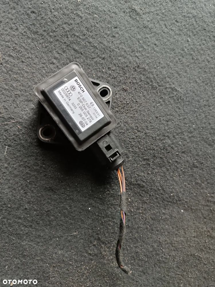 SENSOR CZUJNIK MODUŁ STEROWNIK ESP AUDI A6 C6 4F0907637 - 1