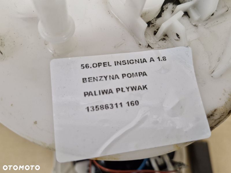 opel insignia a 1.8 b pompa paliwa paliwowa pływak 13586311 - 4