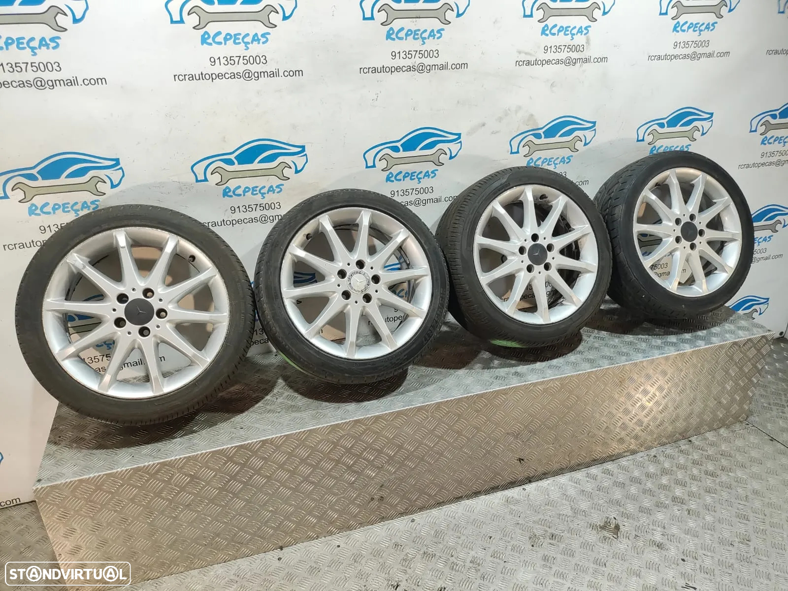 Jantes 17 originais MERCEDES BENZ CLASS A W169 7J ET49 5x112 - 7