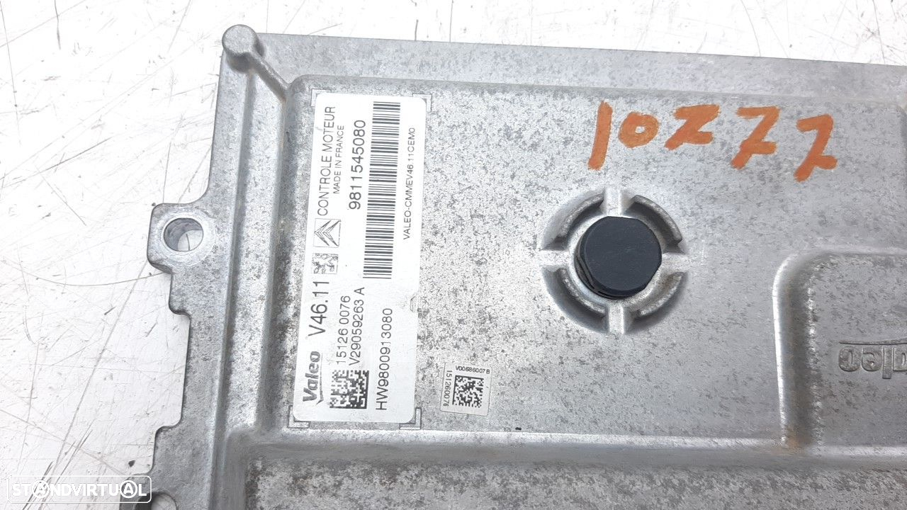 Centralina do motor CITROEN C4 CACTUS 1.2 VTI 82 - 2