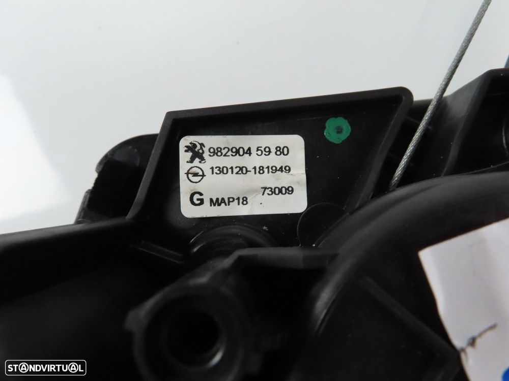 Elevador da Porta Com Motor Esquerdo/Trás Seminovo/ Original OPEL CORSA F/PEUGEO... - 3