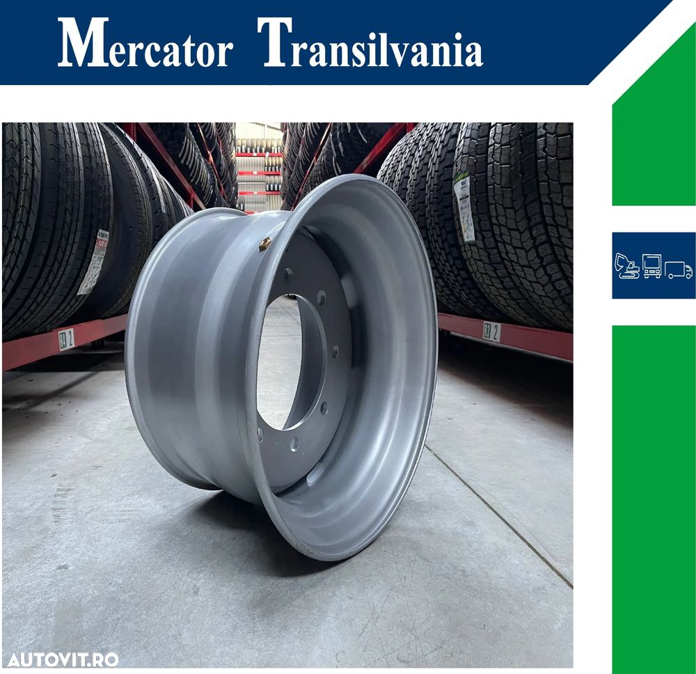 Janta NOUA  Otel 14.00X19.5 Akojant 8 prezoane, 105 mm intre prezoane, fiu 220 mm, flansa interioara Valva exterioara Toate Pozitiile