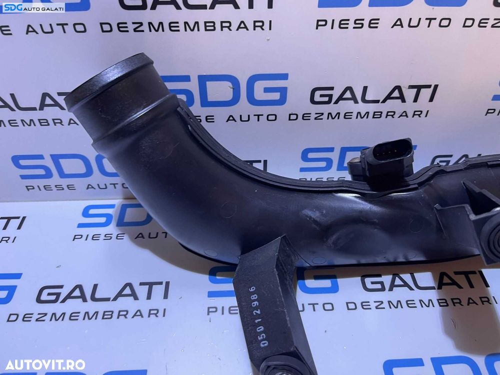 Tub Tubulatura Conducta cu Senzor Presiune Aer Volkswagen Tiguan 2.0 TSI CCTA CAWA CAWB CCZC CCZA 2005 - 2010 Cod 1K0145770N 0261230073 038906051D - 3