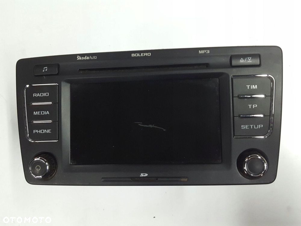 SKODA OCTAVIA 2 II LIFT 08-12r RADIO CD 1Z0035156M - 1