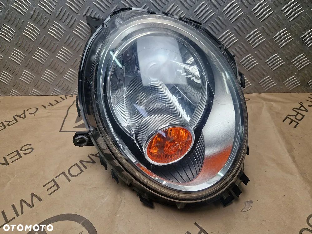 MINI ONE CLUBMAN  R56 R55 R57 LCI LIFT LAMPA REFLEKTOR PRZÓD PRZEDNIA LEWA PRAWA KOMPLET - 2