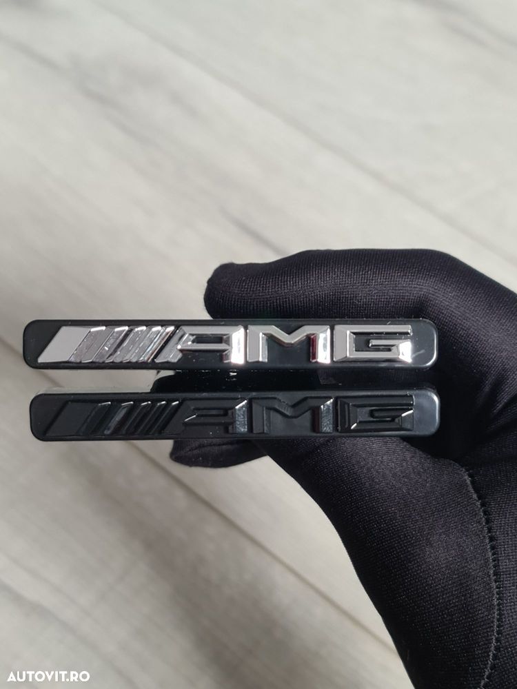 Emblema-Sigla-Logo-Mercedes-AMG-Grila-Panamericana - 3
