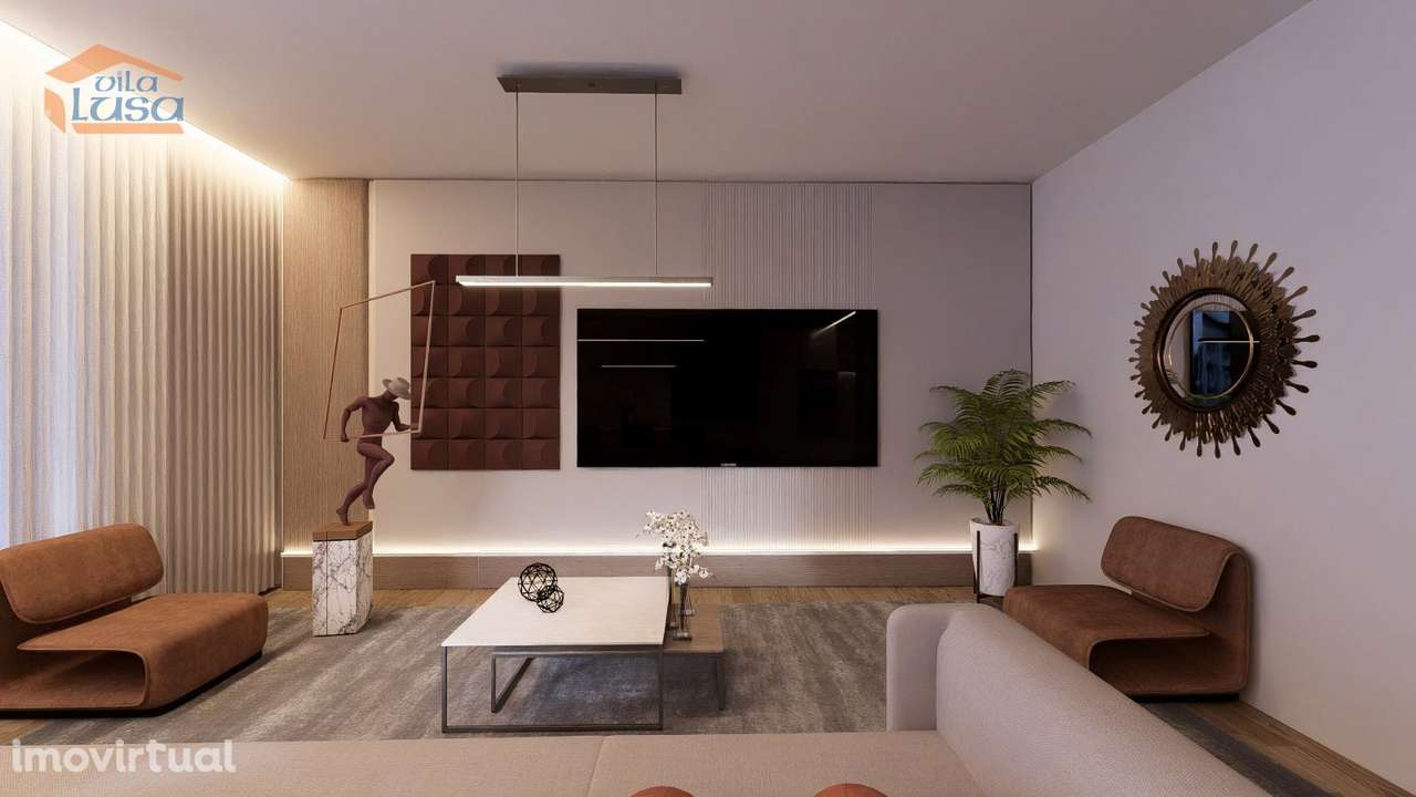 T-2+1 Novo c/ varanda 46.53m2 e lugar de garagem no centro de Armaç... - Grande imagem: 2/27