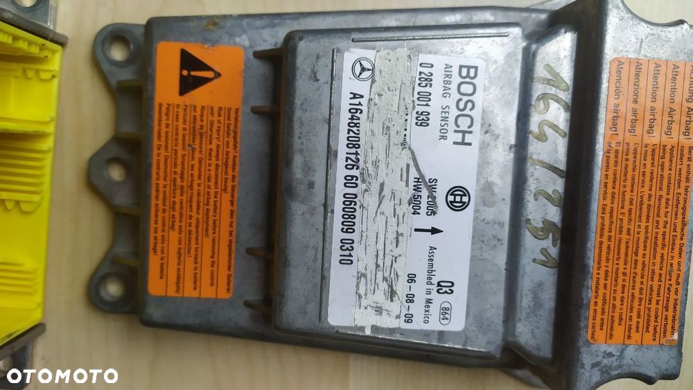 MERCEDES ML GL 164 / R 251  moduł sensor poduszek air bag - 2