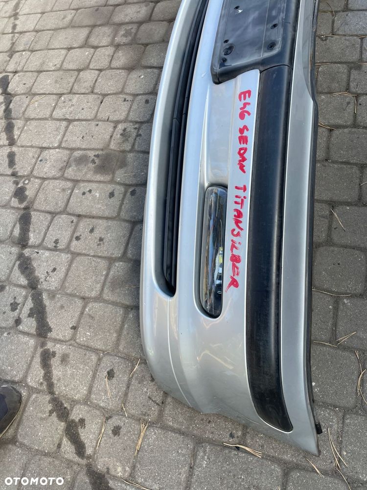 zderzak przód bmw e46 sedan kombi titansilber 2000 r przed lift - 6