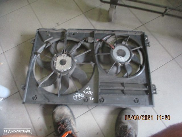 Ventilador 1K0121207BC 1K0121205AD  1355D301602 AUDI A3 2010 2.0TDI Original  VW GOLF 5 GTI 2006 2.0I TURBO 200CV 3P VERMELHO - 3