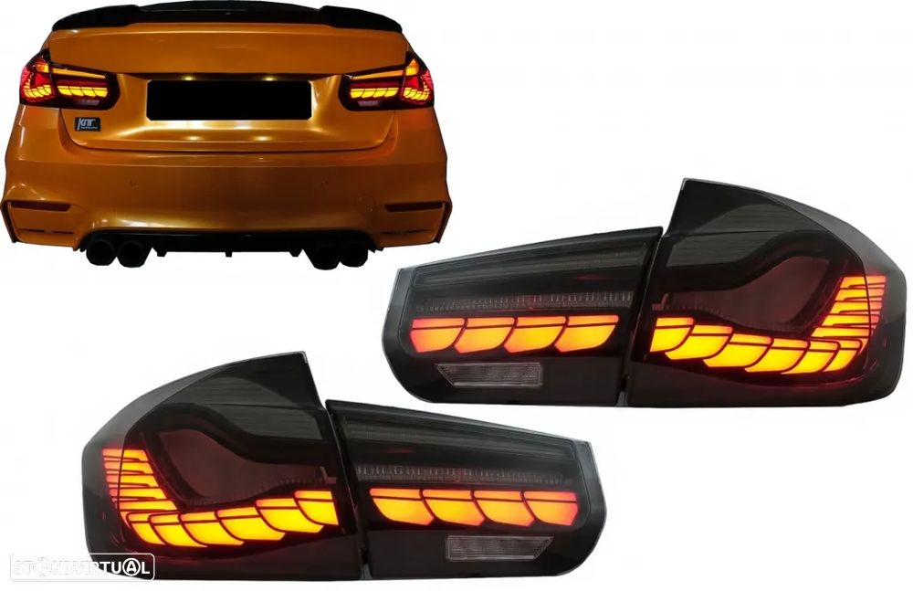Farolins Bmw Série 3 F30 F35 F80 (2011 a 2019) em Led - 30
