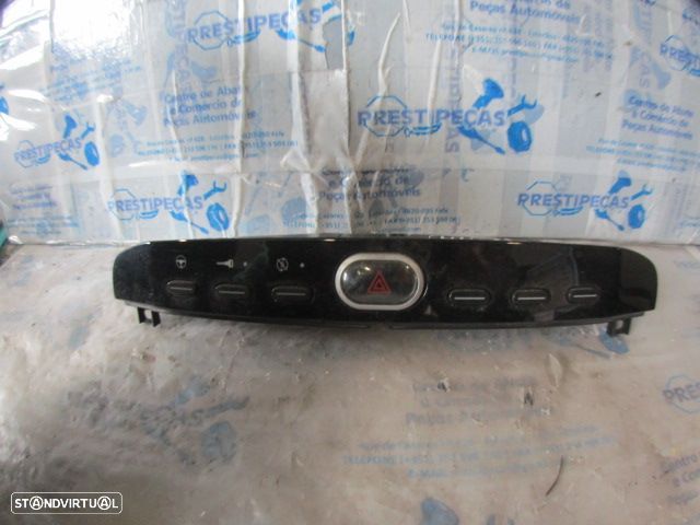 Interruptor 735506945 FIAT PUNTO 2013 1.2I 70CV 5P PRETO 4 PISCAS FECHO CENTRAL - 1