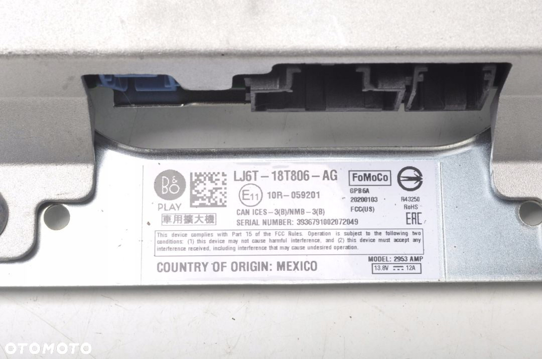 FORD KUGA MK3 GŁOŚNIKI SUBWOOFER WZMACNIACZ 20R - 13