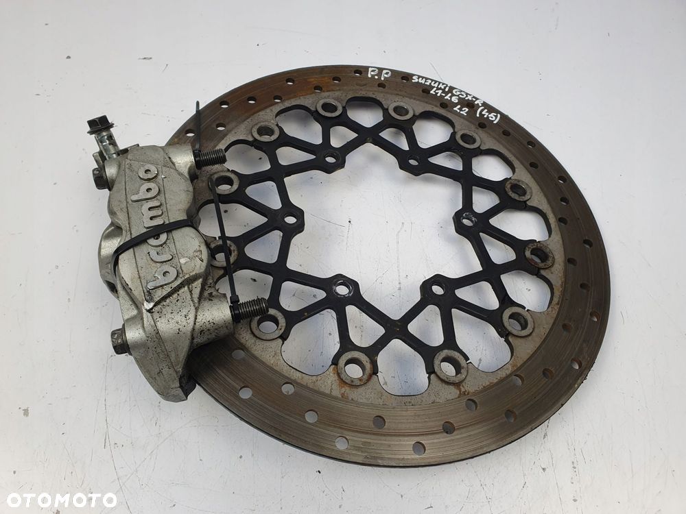 PRAWY ZACISK HAMULCOWY TARCZA PRZÓD Suzuki GSX-R 600 750 GSXR 600 L1-L6 - 14