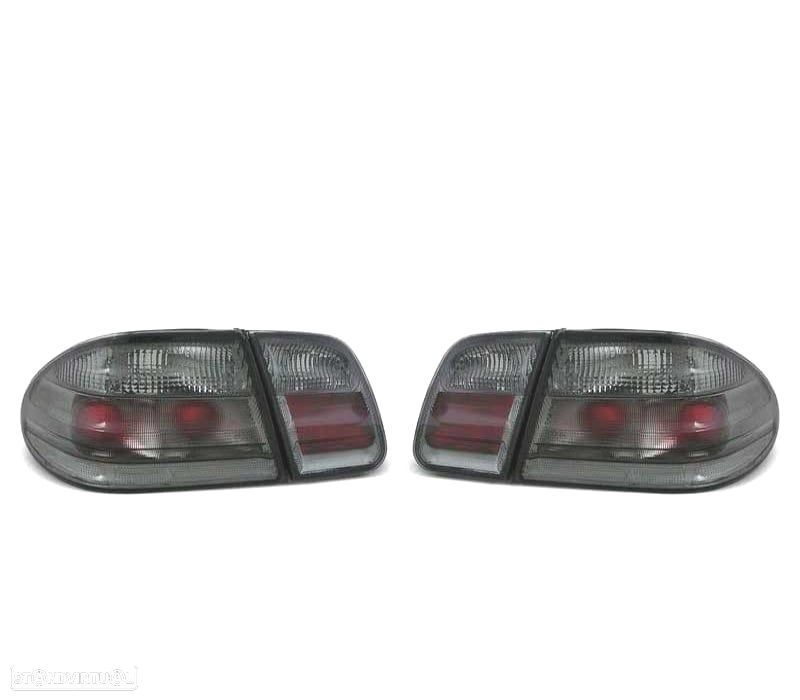 FAROLINS TRASEIROS MERCEDES E W210 95-99 ESCURECIDO - 1