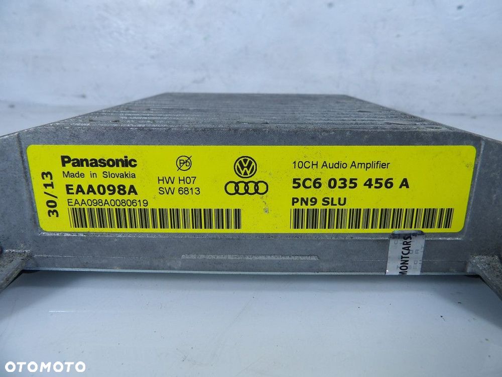 SKODA SUPERB II WZMACNIACZ 5C6035456A - 2