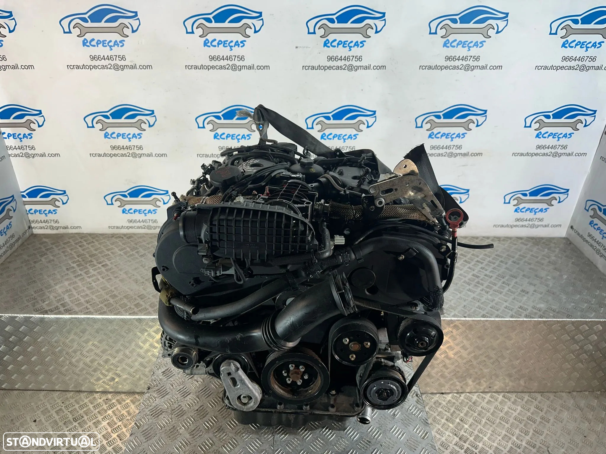 .Motor Completo 2.7 HDI 204cv V6 Jaguar Land Rover PSA Peugeot Citroen AJD 276DT DT17TED4 Siemens Continental - 8