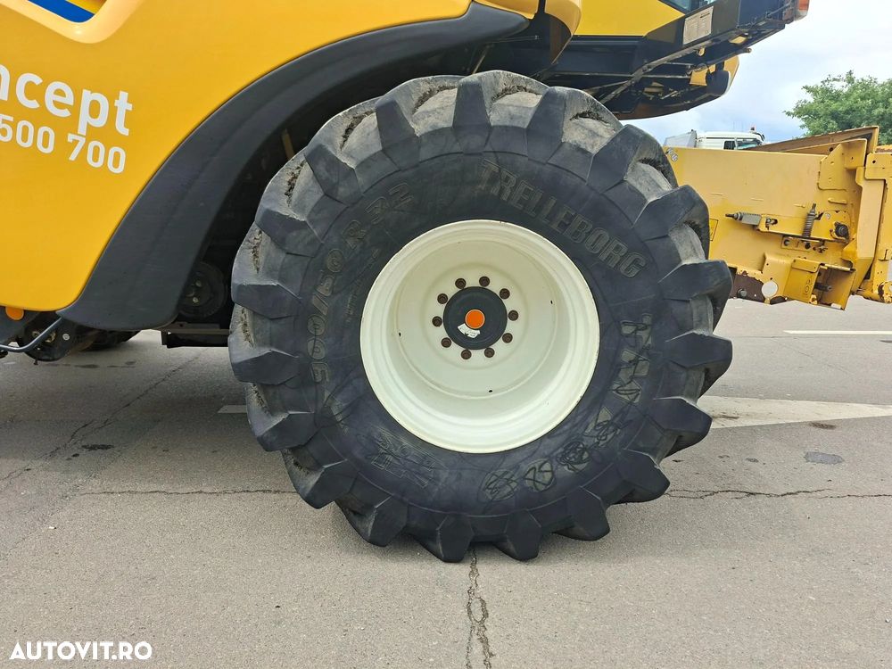 New Holland CX 6.90 ST5 COMBINA AGRICOLA CU HEDER PAIOASE 760CG 6,70M/22FT VF SI CARUCIOR TRANSPORT - 10