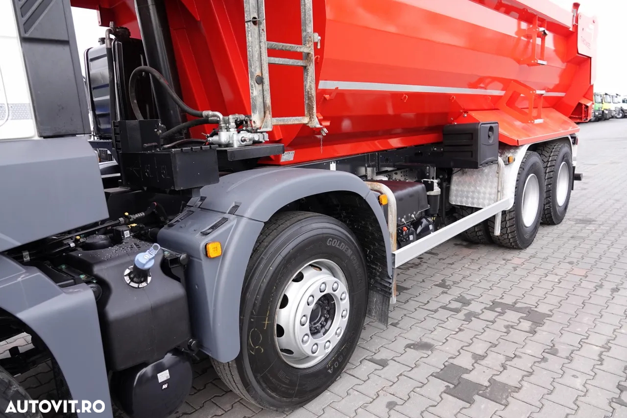 MAN TGS 35.430 / 8X4 / BASCULANĂ SPATE / HYDROCLAP / PNEURI 100% / 2022 / 109.000 PLN KM - 11