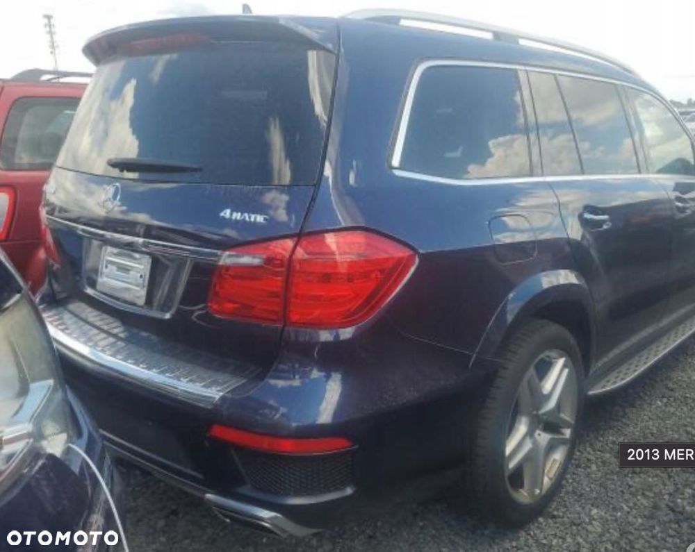 KOMPLETNY TYŁ KLAPA ZDERZAK BŁOTNIK LAMPY PAS TYLNY MERCEDES X166 GL 2014 - 2
