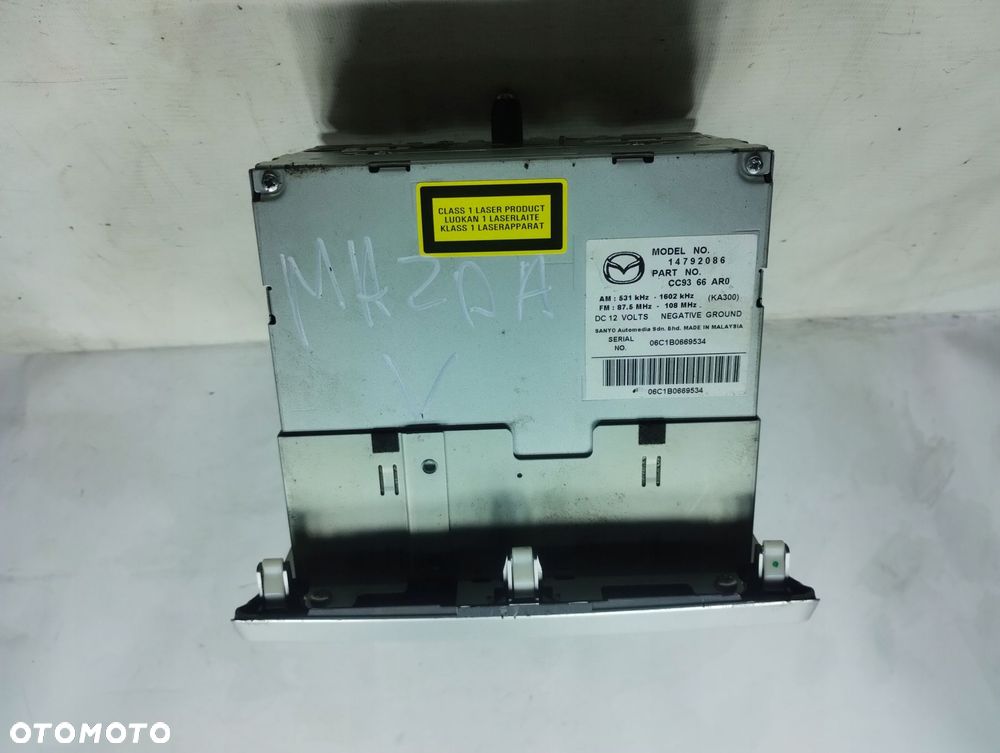 Mazda 5 I Cr Radio Odtwarzacz Cd Cc9366Ar0 - 3
