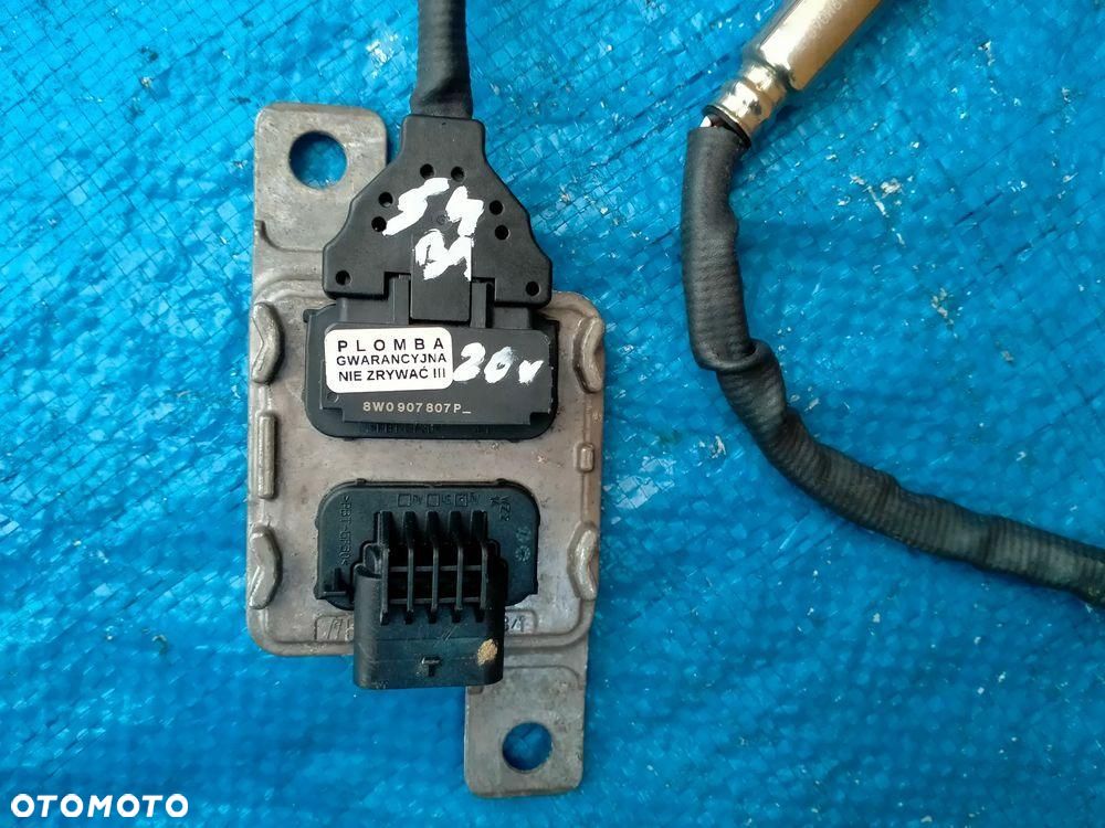 Audi S4 B9 A5 8W F5 / 3.0 TDi / 8W0907807P / Czujnik Nox Sonda / ORYGINAŁ - 2