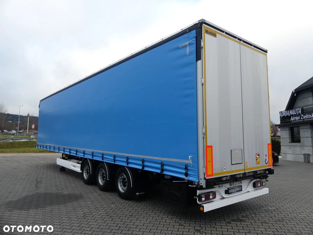 Wielton MEGA / FIRANKA / OŚ PODNOSZONA / DACH PODNOSZONY / - 7