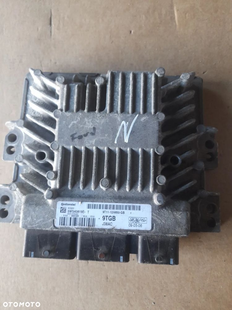 Komputer ecu silnika 9T1112A650GB FORD TRANSIT CONNECT MK1 FL 1.8 TDCI - 1
