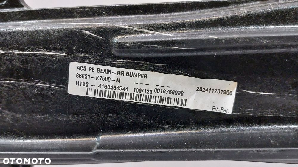 belka wzmocnienie zderzaka tył hyundai i10 iii 86630-k7500 - 8