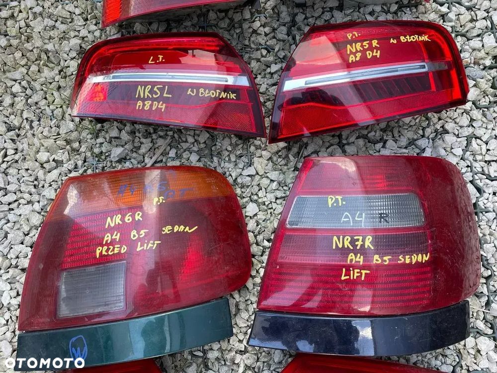 LAMPY TYŁ LEWE PRAWE AUDI - 4