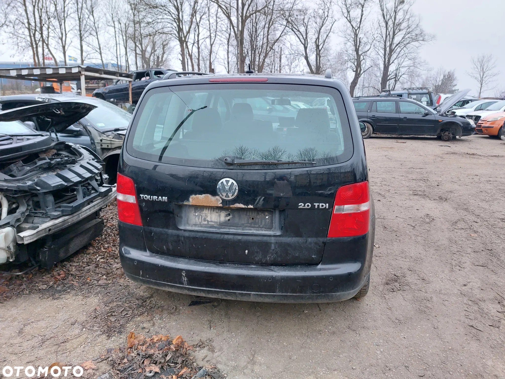 Zderzak VW TOURAN 2,0D 06R. lampy,drzwi,klapa,maska... - 4