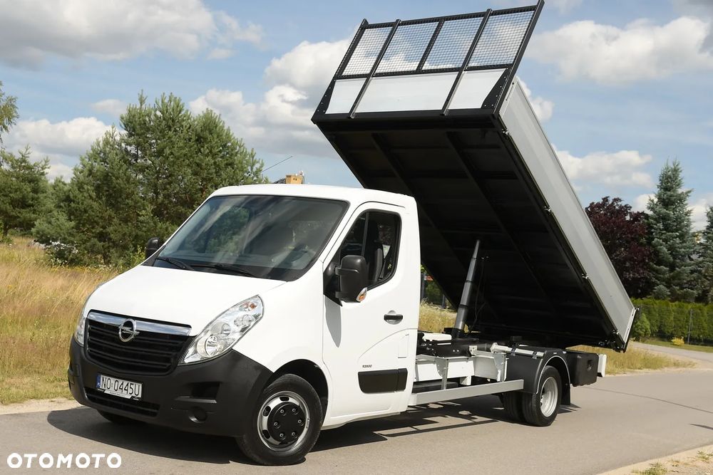 Renault MASTER BLIŹNIAK 165KM * WYWROTKA 3 STRONNA 4,44m* Salon PL - 35