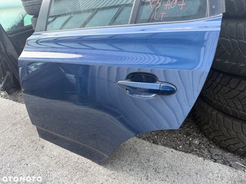 Drzwi tylne lewe Bmw e83 x3 A07 Mysticblau - 4