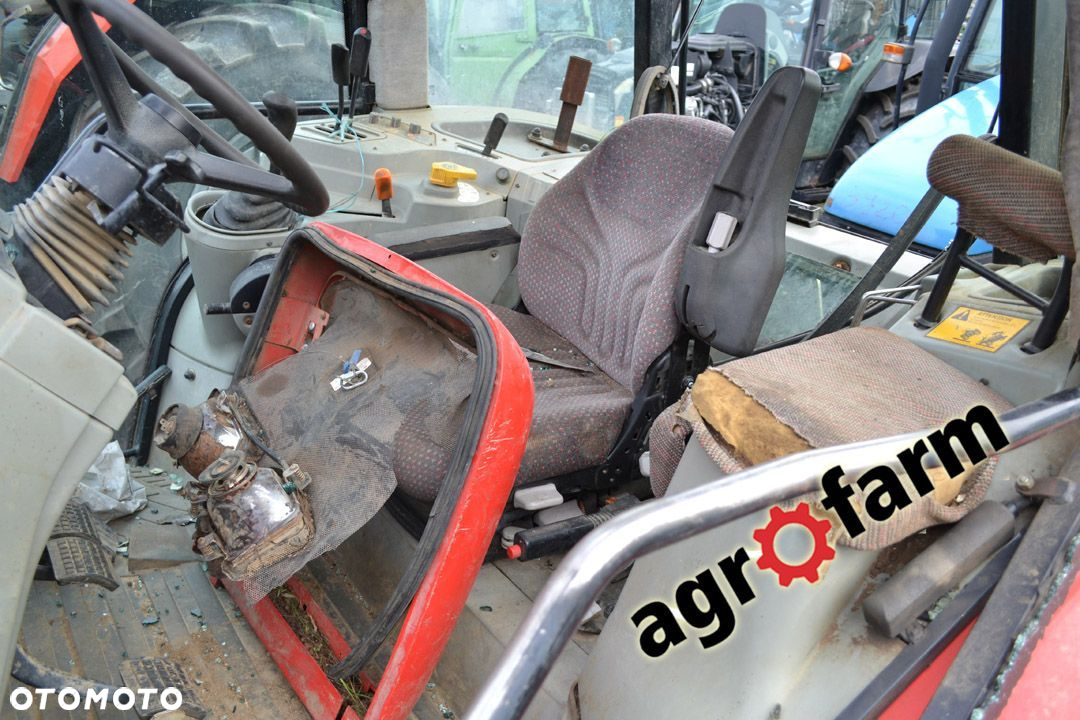 Massey ferguson części 6235 6245 6255 silnik skrzynia zwolnica układ planetarny most oś wał piasta - 4