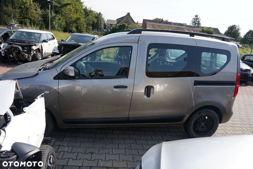 DACIA DOKKER LIFT 2014 TEHNK 1.5 DCI K9K612 75KM JR5341 BEŻOWY na części - 2